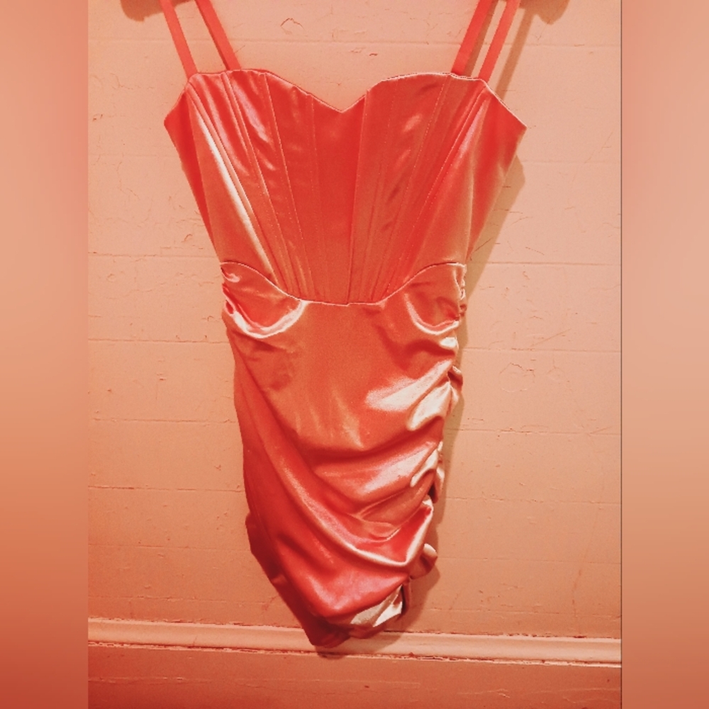 Nwot corset style mini dress